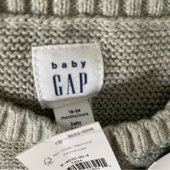 Gap Knit Onesie (18-24m) - Picture 2 of 4